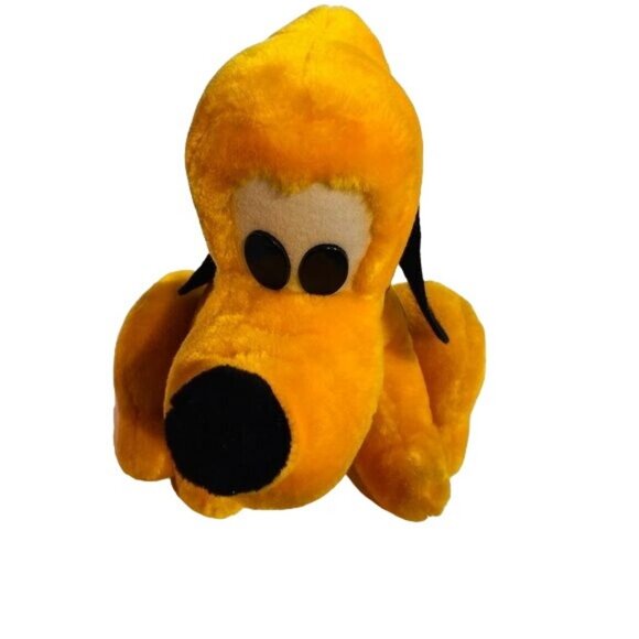 Disney Vintage Pluto Stuffed Animal Walt Disney World Plush - Picture 2 of 10